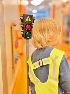 Unterwegs wie die Großen - Verkehrserziehung in der Krippe